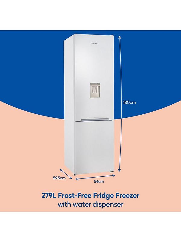 Russell Hobbs RH180FFFF551E1WWD 180X54CM Frost Free Fridge Freezer W/ Water Dispenser - White - Image 3